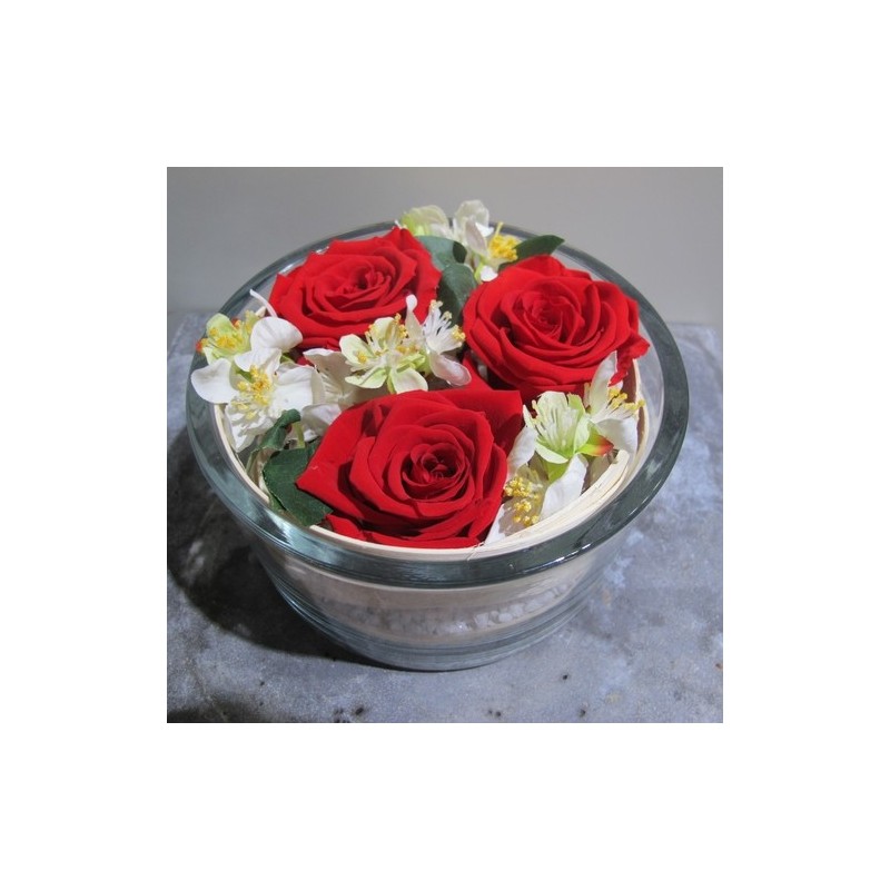 Tapis de roses - Fleurs stabilisées Tapis de roses - Fleurs stabilisées